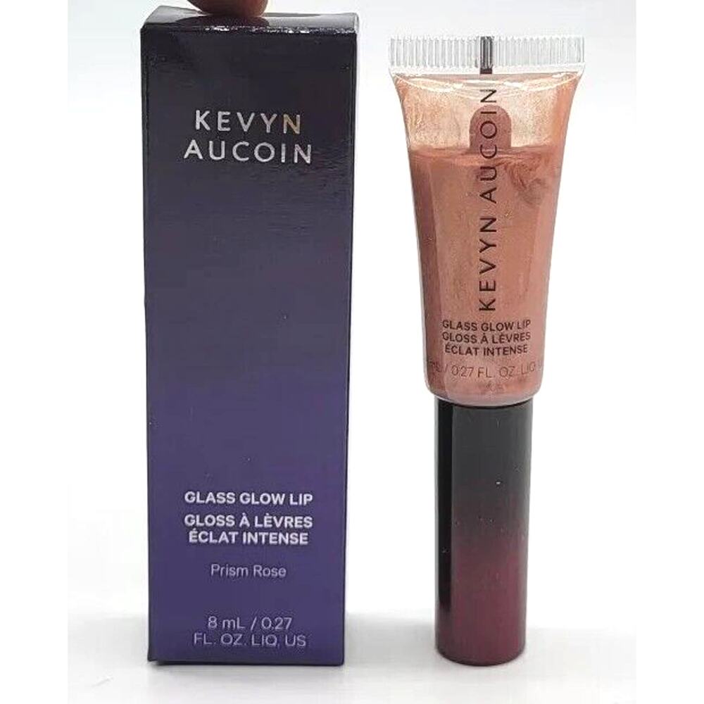 4/$25 -Glass Glow Lip Gloss - Prism Rose by Kevyn Aucoin 0.27 oz Lip Gloss